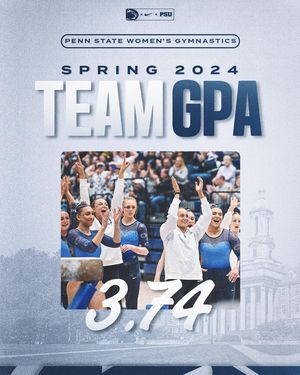 Image post by @pennstatewgym on Instagram