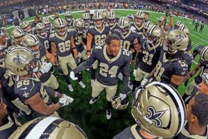 Image post by @Saints on Twitter