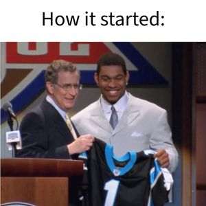Image post by @Panthers on Twitter