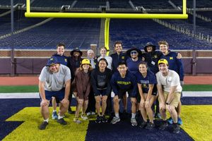 Image post by @umichband on Facebook