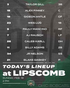 Image post by @Ohio_Baseball on Twitter