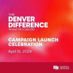 Image post by @uofdenver on Instagram