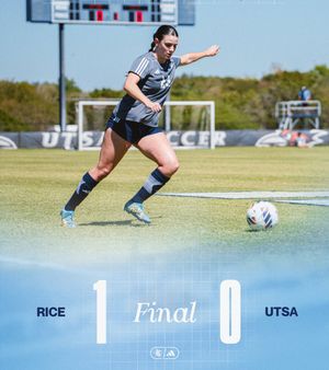 Image post by @RiceSoccer on Twitter