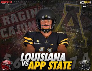Image post by @appstate_fb on Instagram