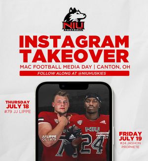 Image post by @NIUAthletics on Twitter