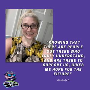 Image post by @milesformigraine on Instagram