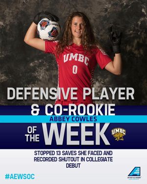Image post by @umbc_wsoccer on Instagram