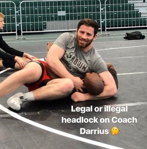 Image post by @brownu_wrestle on Instagram