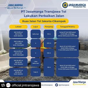 Image post by @official.jasamarga on Instagram