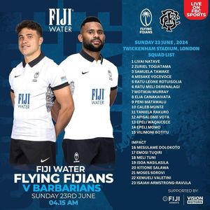 Image post by @fijirugbyunion on Instagram
