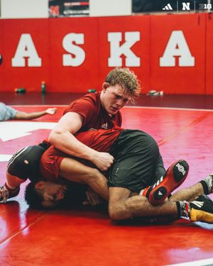 Image post by @HuskerWrestling on Twitter