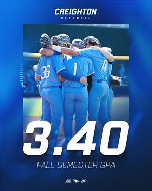 Image post by @creightonbaseball on Facebook