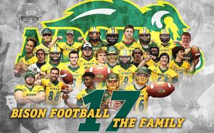 Image post by @ndsufootball on Instagram