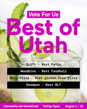 Image post by @woodbineslc on Instagram