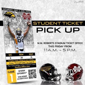 Image post by @officialsouthernmiss on Instagram