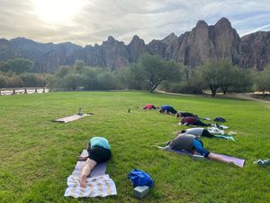 Image post by @yogapartylive on Instagram