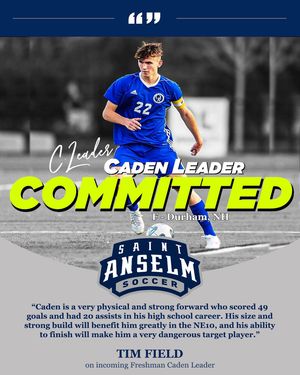 Image post by @saintanselmmenssoccer on Instagram