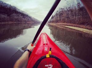 Image post by @nicktroutmankayak on Instagram