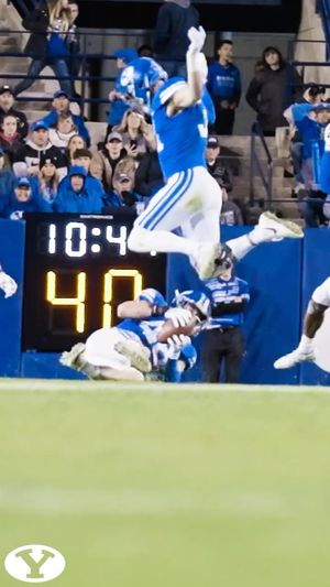 Video post by @byufootball on Instagram