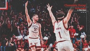 Video post by @huskers on YouTube