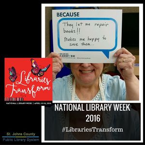 Image post by @stjohnscountylibrary on Instagram