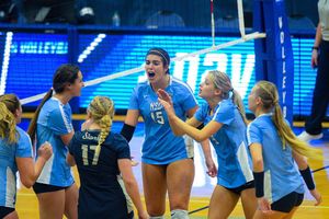 Image post by @nsu_vball on Instagram