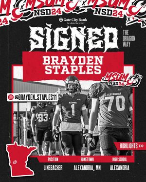 Image post by @msum_football on Instagram