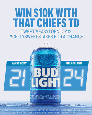 Image post by @BudLight on Facebook