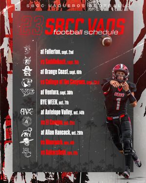 Image post by @SBCCFootball on Twitter