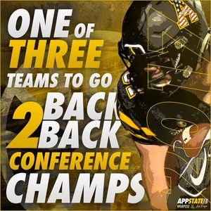 Image post by @appstate_fb on Instagram