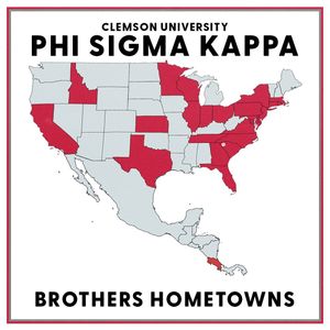 Image post by @clemsonphisig on Instagram