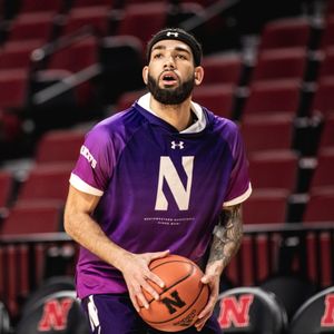 Image post by @NUMensBball on Twitter