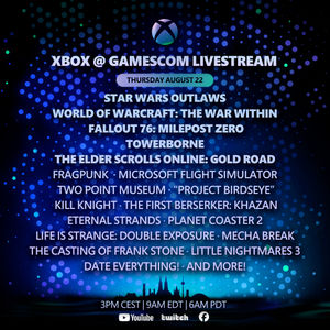 Image post by @Xbox on Twitter/X
