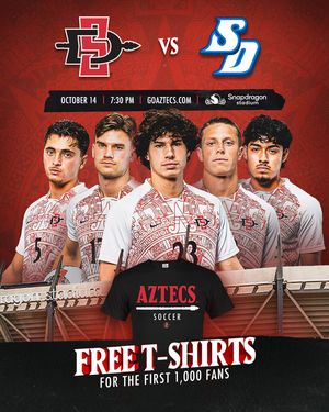 Image post by @aztecmenssoccer on Instagram