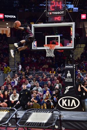 Image post by @CavsEntertainmentTeams on Facebook