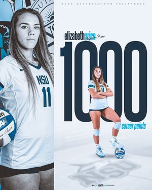 Image post by @nsu_vball on Instagram