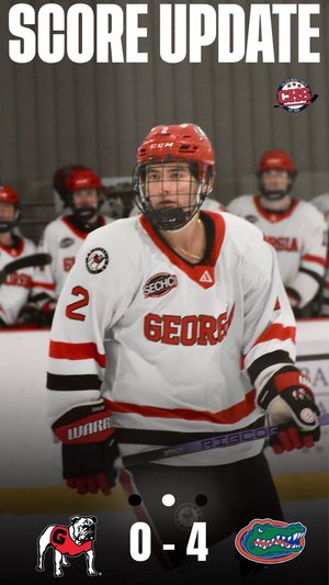 Image post by @UGAHockey on Twitter/X