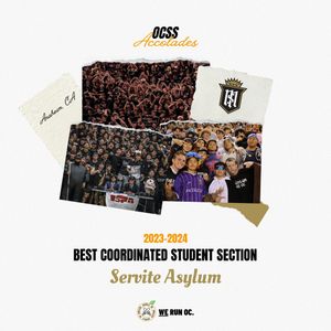 Image post by @ocstudentsections on Instagram