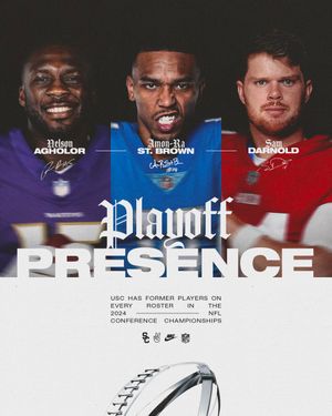 Image post by @uscfb on Twitter
