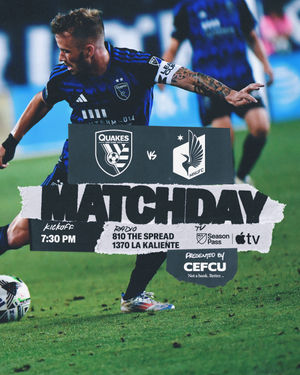 Image post by @sjearthquakes on Instagram