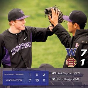 Image post by @uw_baseball on Instagram