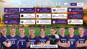 Image post by @amherstfieldhockey on Instagram