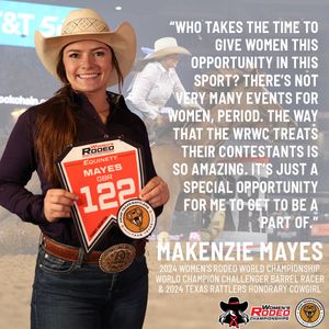 Image post by @womensrodeo on Instagram