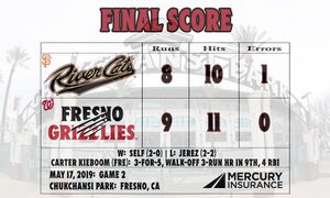 Image post by @fresnogrizzlies on Instagram