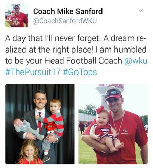 Image post by @wkufootball on Instagram