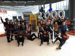 Image post by @CavsScreamTeam on Facebook