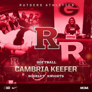 Image post by @ru_softball on Instagram