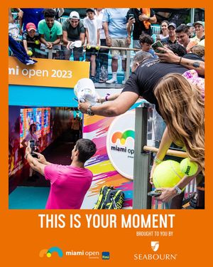 Image post by @miamiopen on Instagram