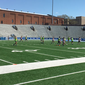 Image post by @drakewomensoccer on Instagram