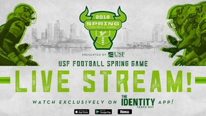 Image post by @usffootball on Twitter